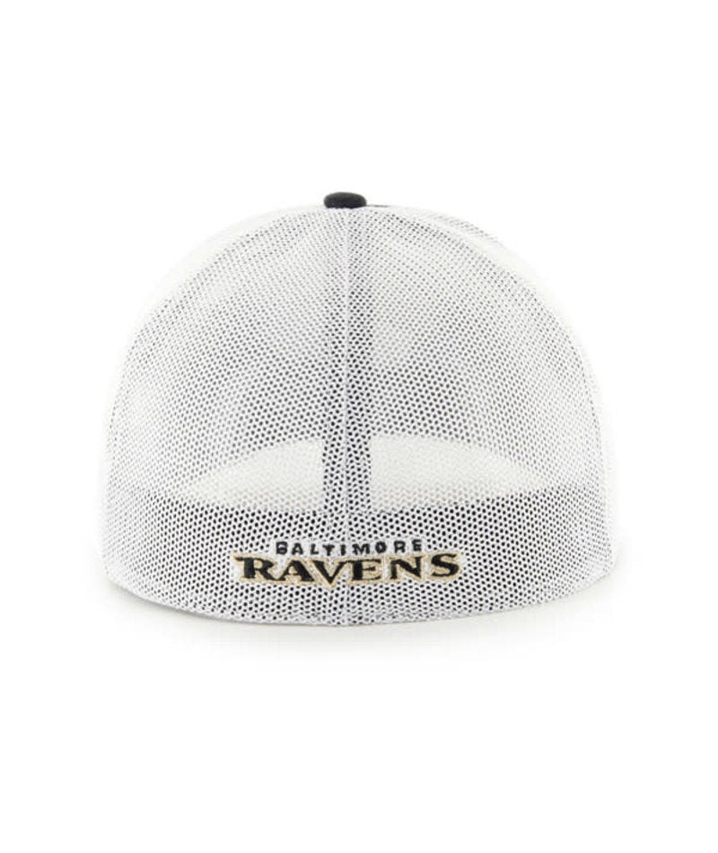 Baltimore Ravens '47 Brand Throphy Stretch Fit Hat-Black