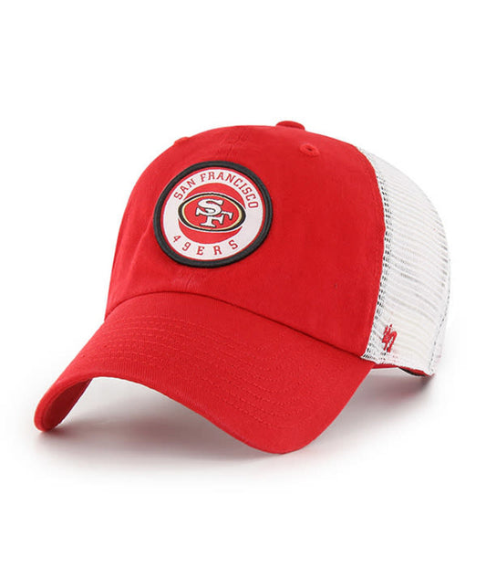 San Francisco 49ers '47 Brand Highline Mesh Trucker Clean Up Hat