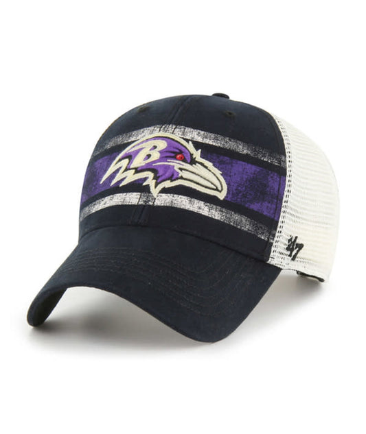 Baltimore Ravens '47 Brand Interlude Mesh Trucker MVP Hat