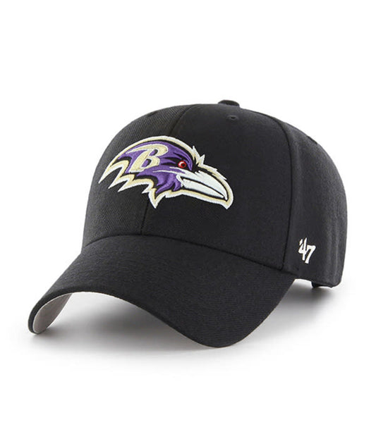 Baltimore Ravens '47 Brand Black MVP Adjustable Hat