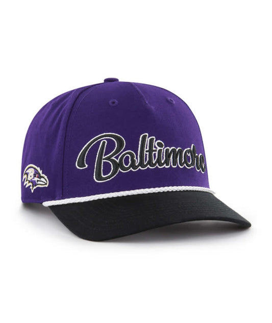 Baltimore Ravnes '47 Brand Overhand Script MVP DP Two Tone Adjustable Hat