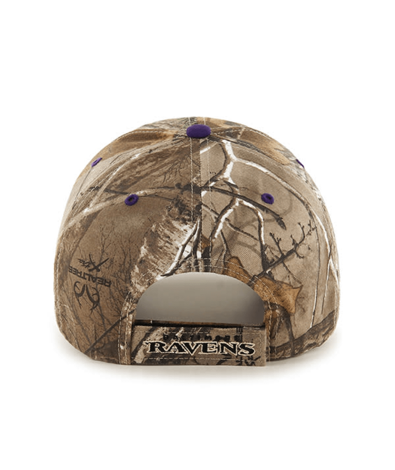 Baltimore Ravens '47 Brand Frost Real Tree MVP Adjustable Hat- Camo