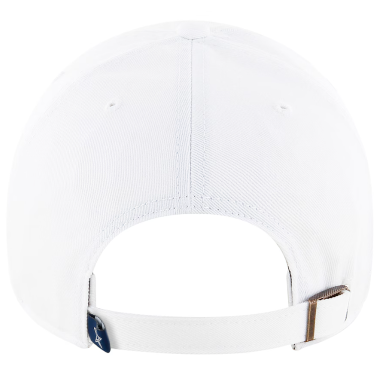 Dallas Cowboys '47 Brand Clean Up Adjustable Hat- White