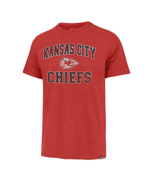 Kansas City Chiefs '47 Brand Arch Franklin Racer T-Shirt -Red