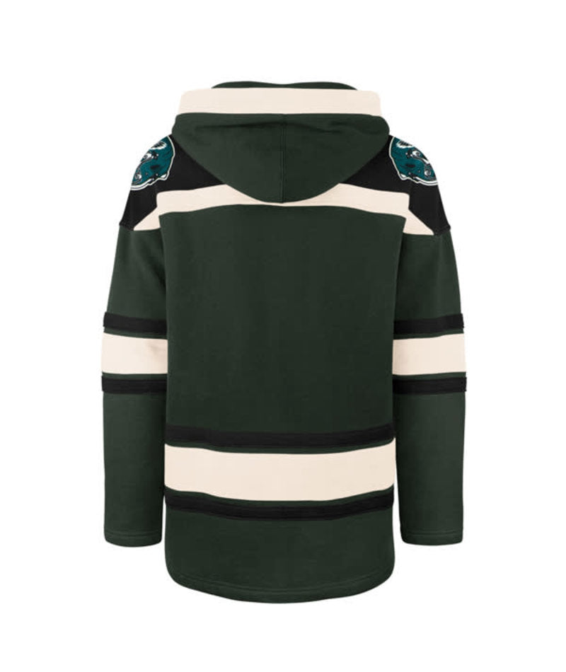Philadelphia Eagles '47 Brand Superior Lacer Green Hoodies