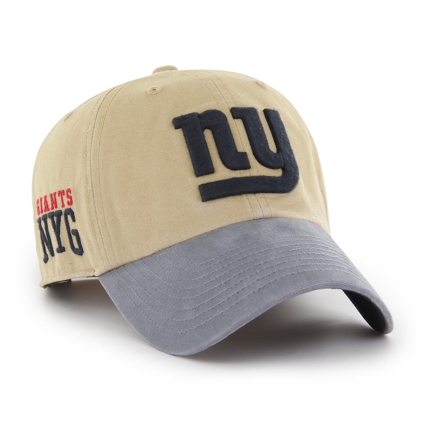 New York Giants '47 Brand Ashford Legacy Clean Up Adjustable Hat- Khaki