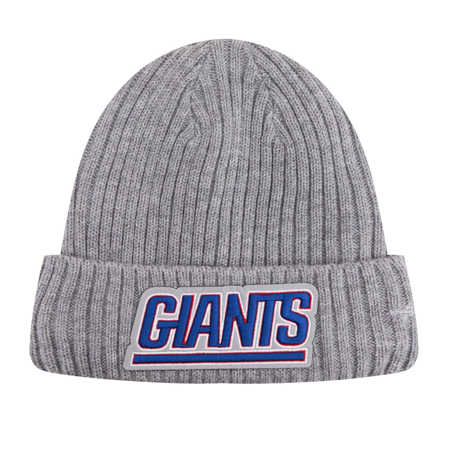 New York Giants Pro Standard Classic Core Beanie Knit Hat -Heather Gray