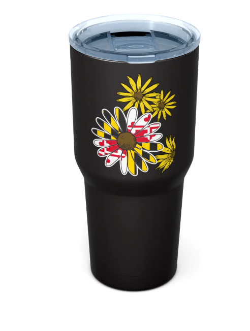 Route One 30oz Maryland Flag & Black Eyed Susan Tumbler