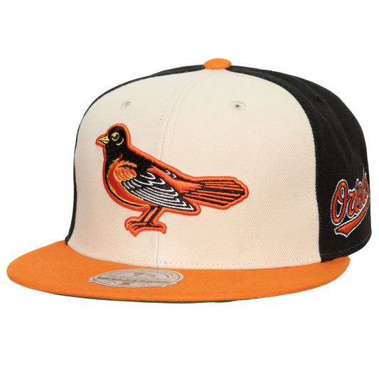 Baltimore Oriole Mitchell & Ness Home Field Fitted Hat