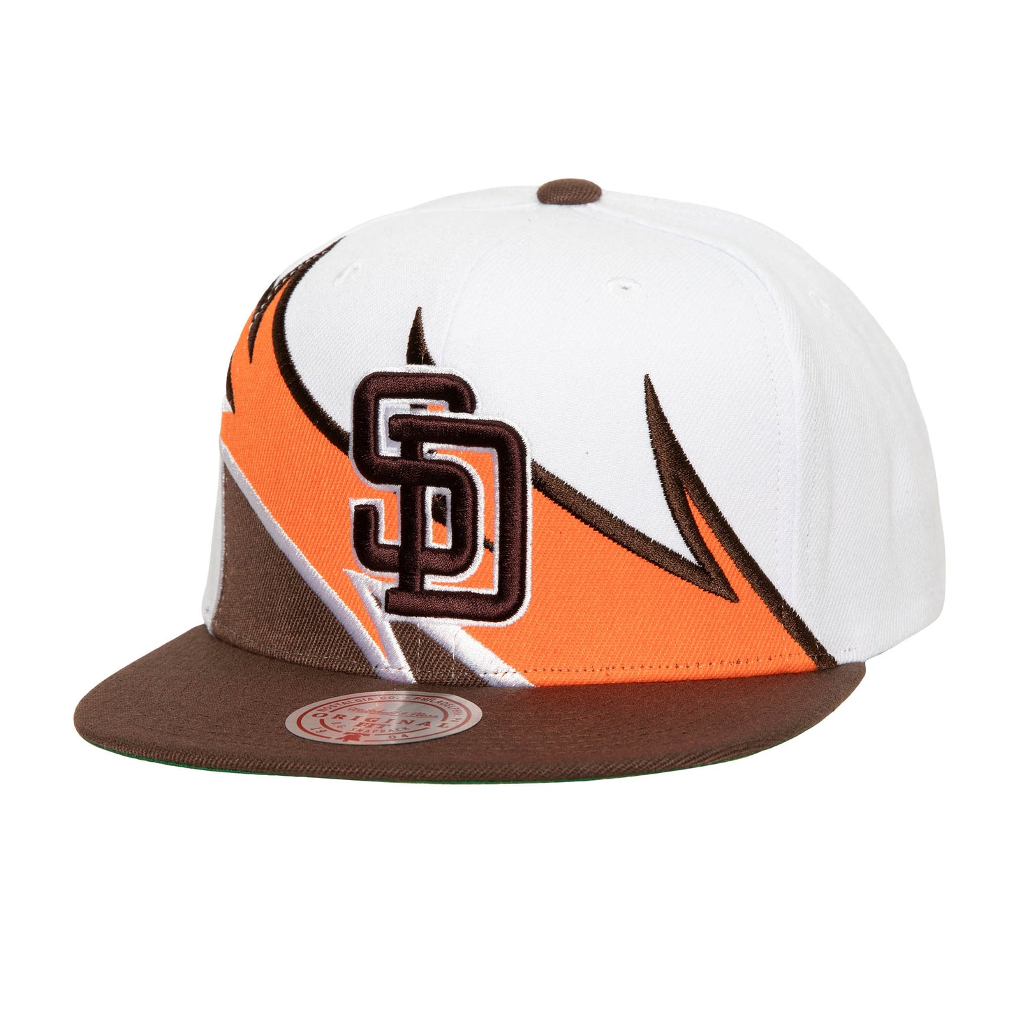 San Diego Padres Mitchell & Ness Wave Runner Snapback Hat