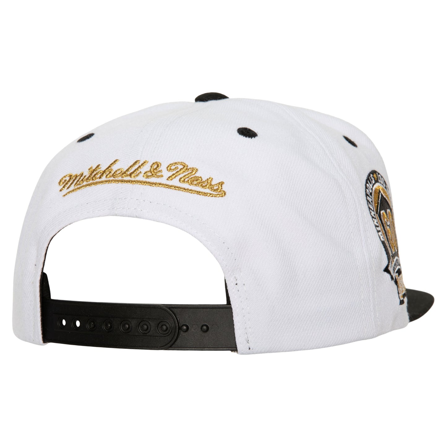 Los Angeles Lakers Mitchell & Ness MVP Hardwood Classic White/Gold Snapback Hat