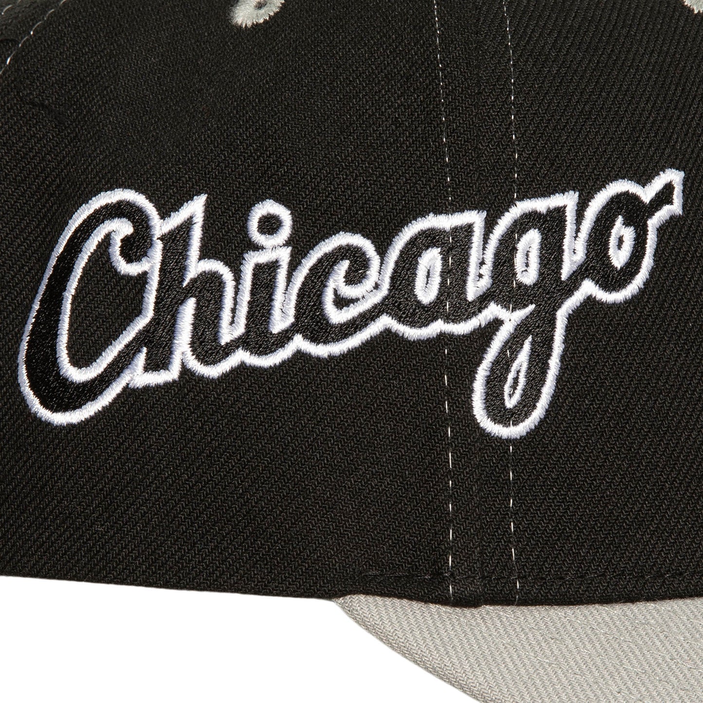 Chicago White Sox Mitchell & Ness Over Bite Pro Crown Snapback Hat