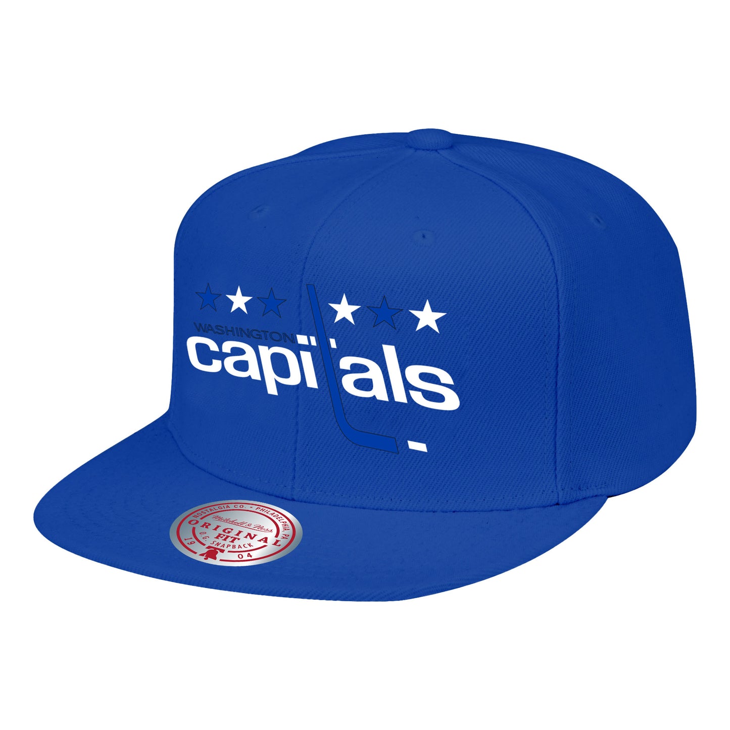Washington Capitals Mitchell & Ness Back To Basics 20th Anniversary Snap Back Hat