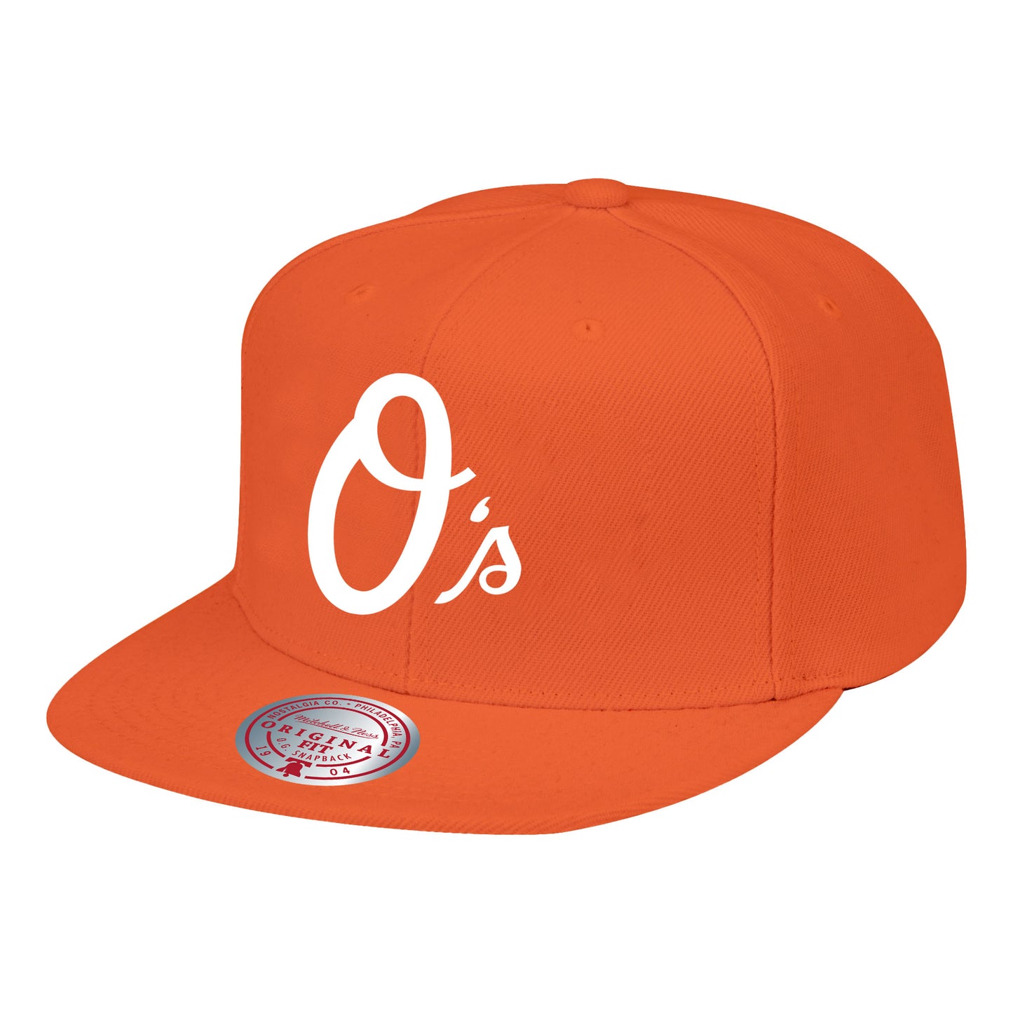 Baltimore Orioles Mitchell & Ness Back To Basics 60th Anniversary Snap Back Hat
