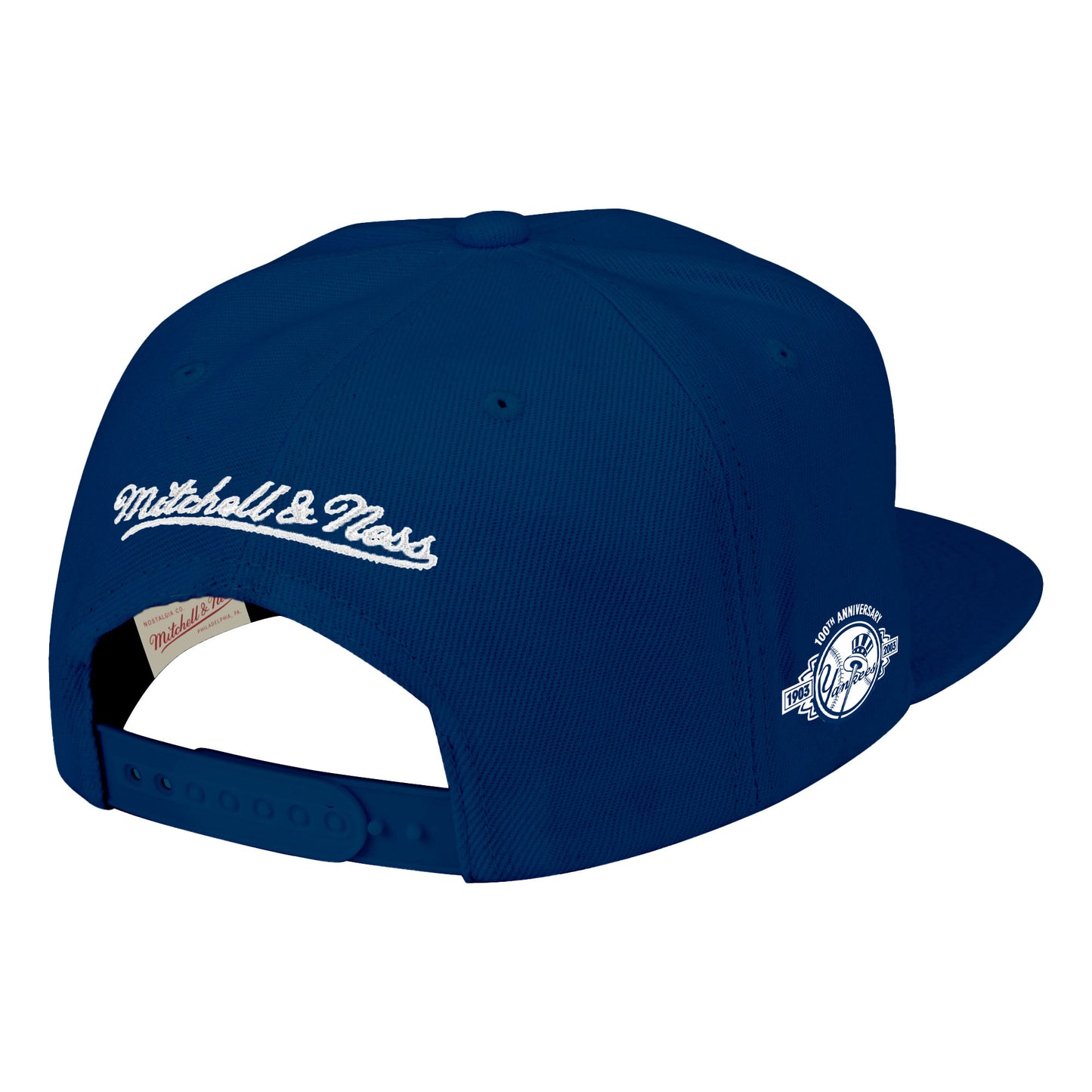 New York Yankees Mitchell & Ness Back To Basics 100th Anniversary Snap Back Hat