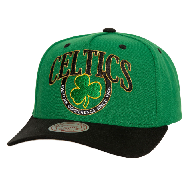 Boston Celtics Mitchell & Ness Crown Jewels Pro Snapback