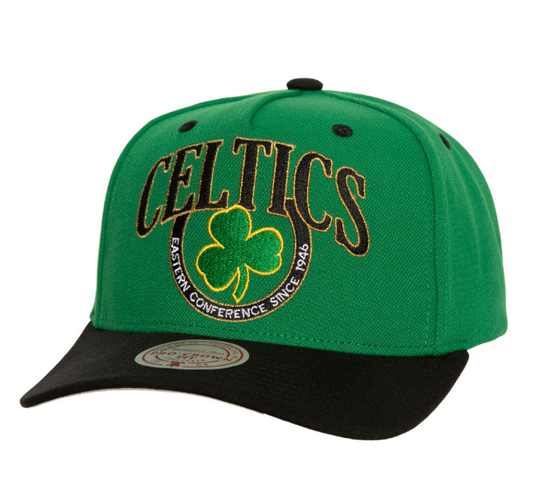 Boston Celtics Mitchell & Ness Crown Jewels Pro Snapback