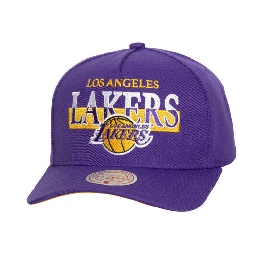 Los Angeles Lakers Mitchell & Ness Panorec Pro Snapback Hat
