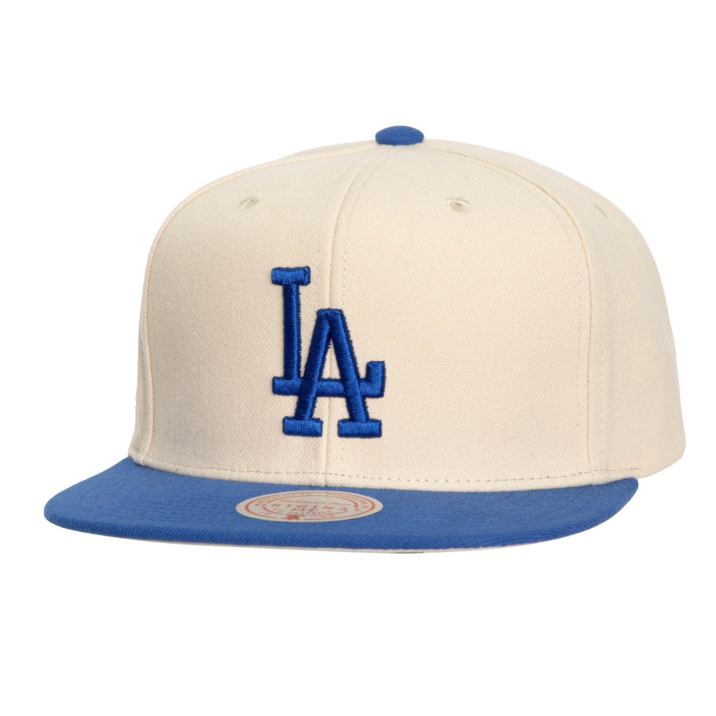 Los Angeles Dodgers Mitchell & Ness Military Blue Anniversary Snap Back Hat