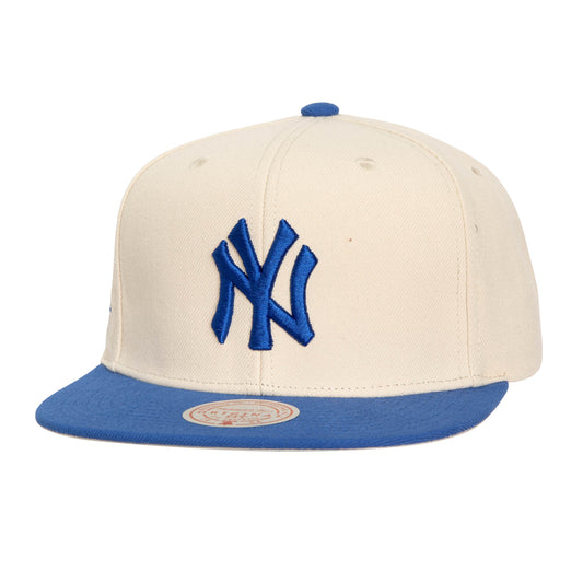New York Yankees Mitchell & Ness Military Blue Anniversary Snap Back Hat