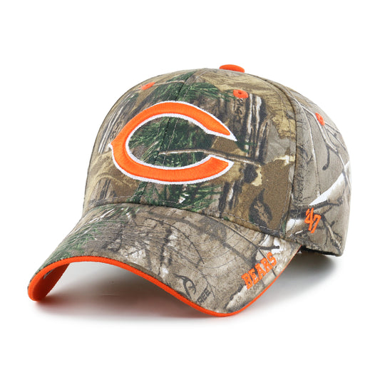 Chicago Bears Frost Real Tree '47 MVP Adjustable Hat - Camo