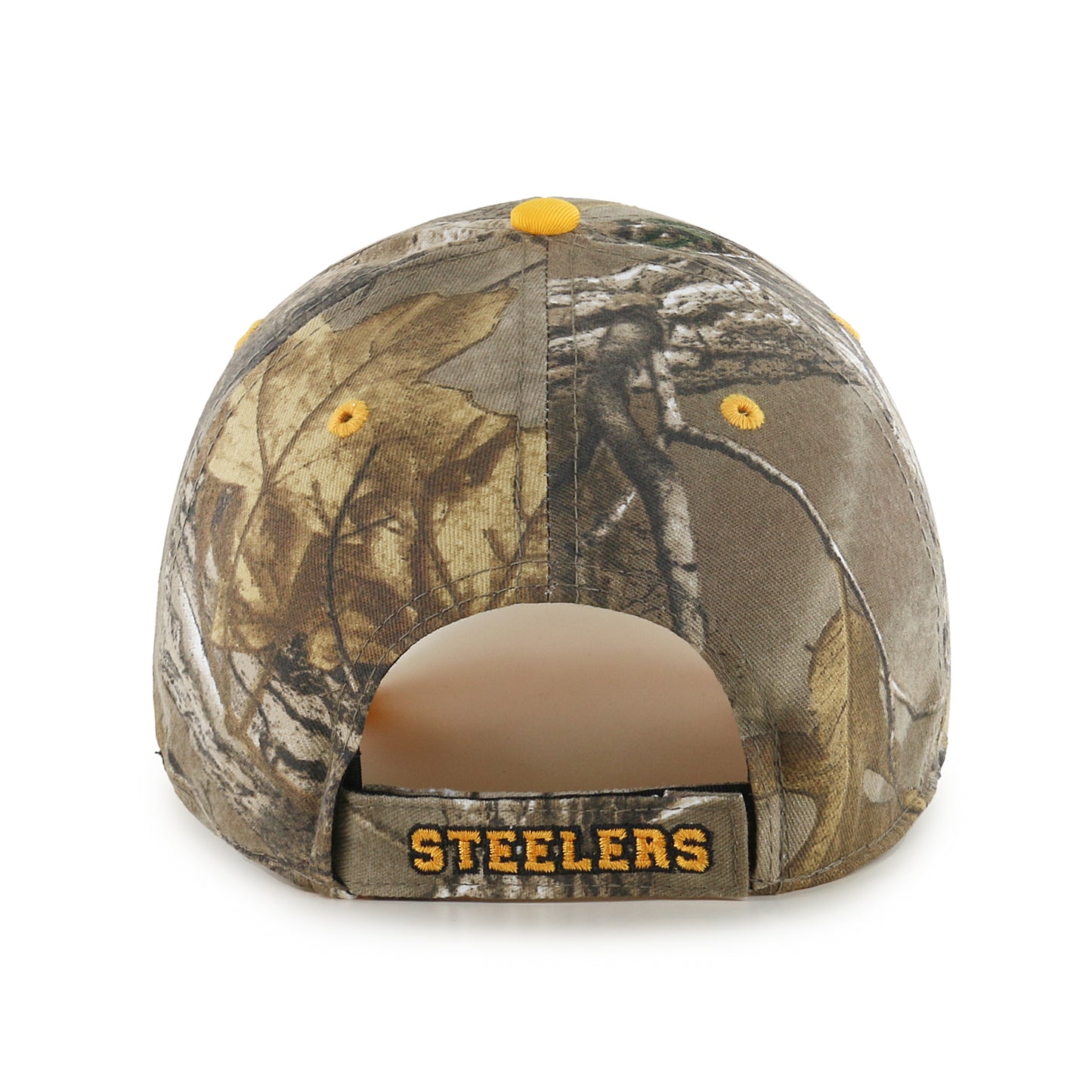 Pittsburgh Steelers Frost Real Tree '47 MVP Adjustable Hat - Camo
