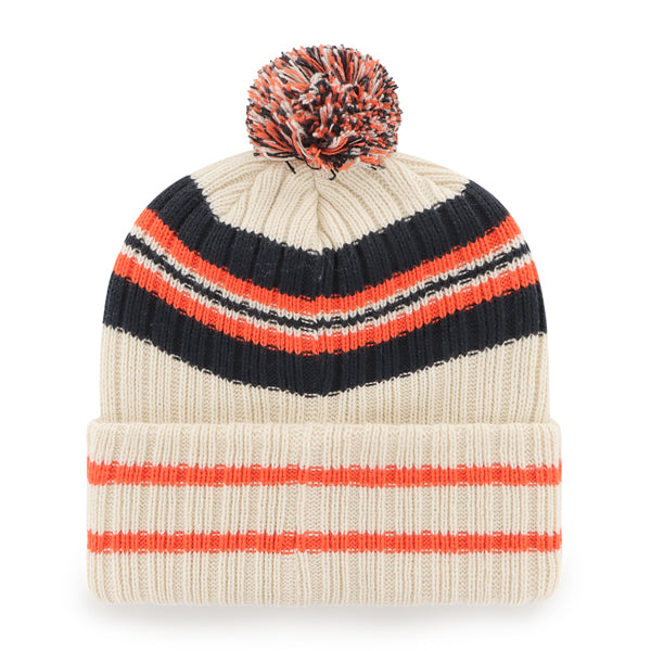 Chicago Bears '47 Brand Hone Cream Knit Hat