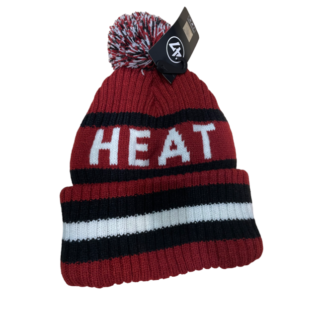 Miami Heat '47 Brand Team Bering Knit Hat