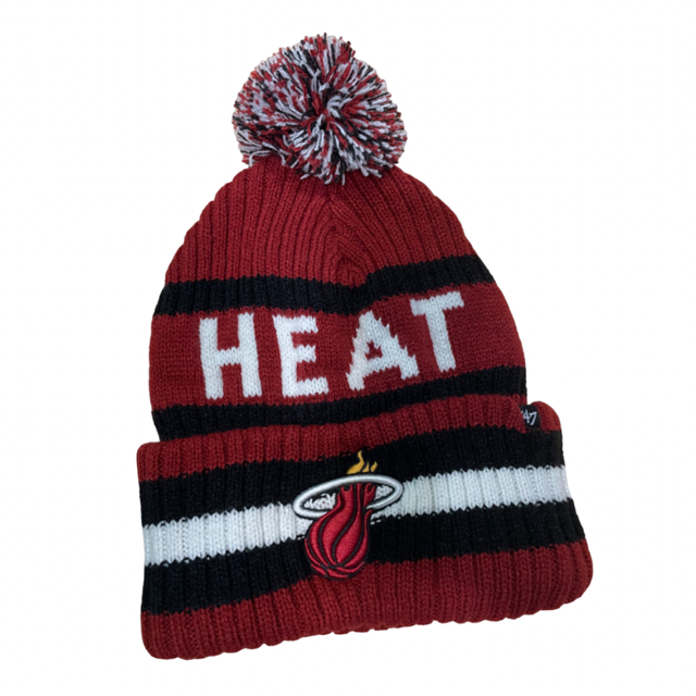 Miami Heat '47 Brand Team Bering Knit Hat