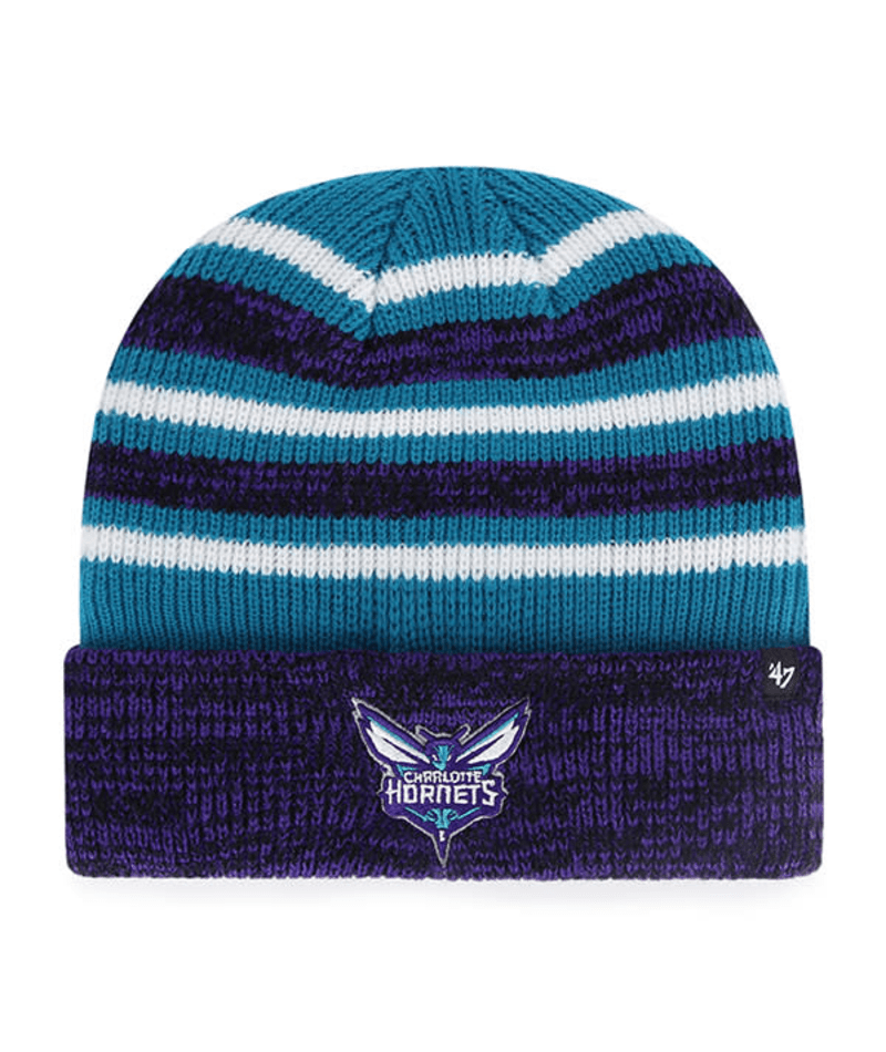 Charlotte Hornets 47' Brand Rotation Knit Hat