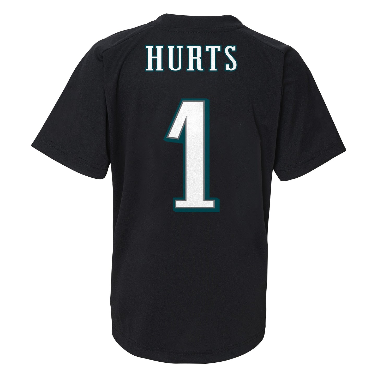 Philadelphia Eagles Outerstuff Youth Jalen Hurts # 1 Performance Player T-Shirt