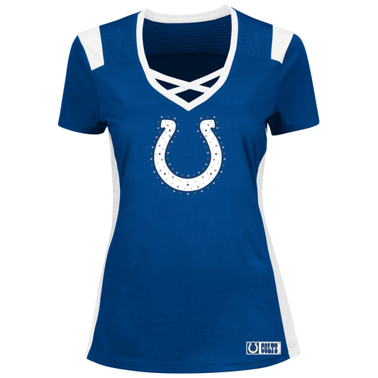 Indianapolis Colts NFL Womens Draft Me Jersey - Blue
