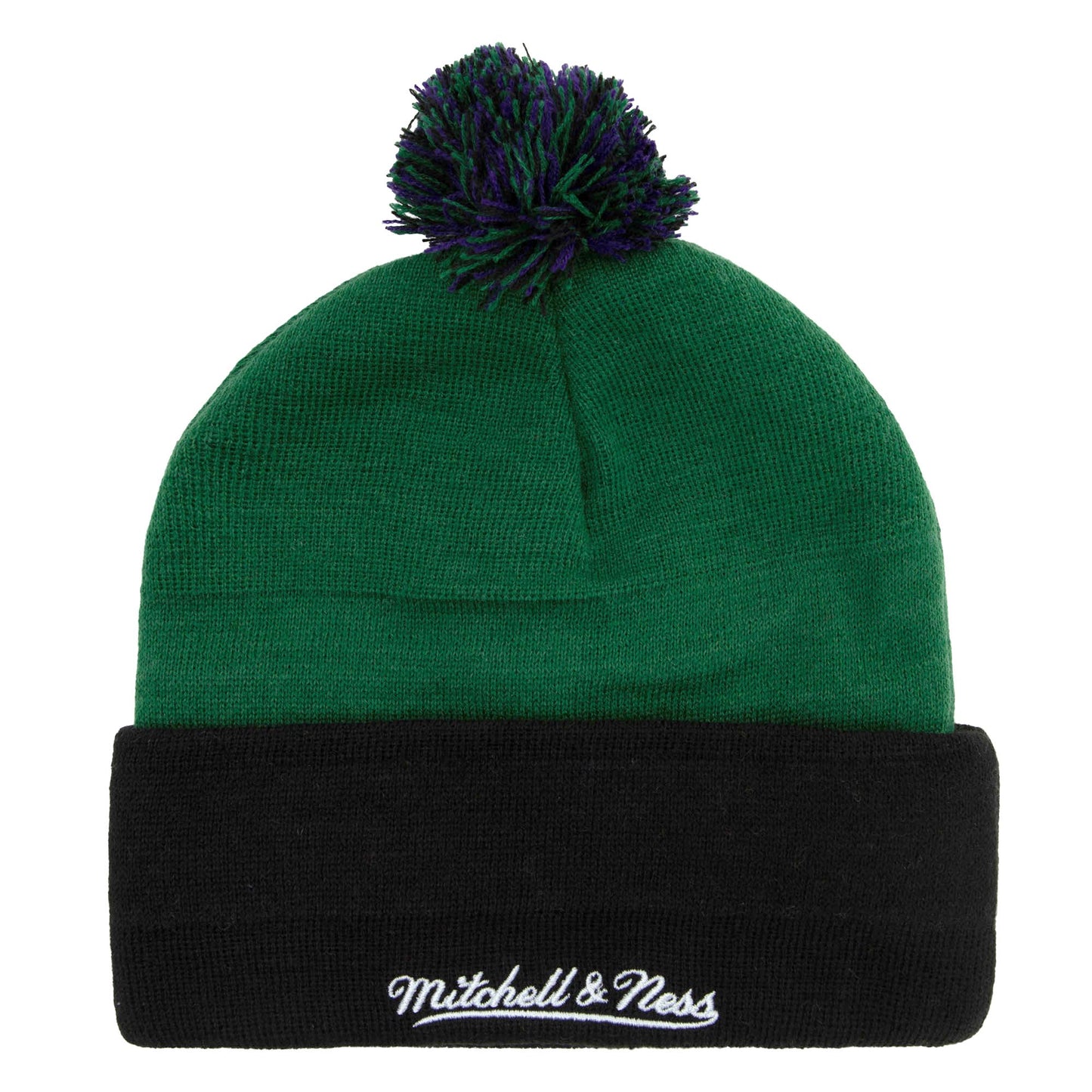 Milwaukee Bucks Mitchell & Ness Double Take Hardwood Classic Knit Hat