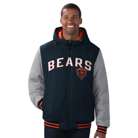 Chicago Bears G-III Cold Front Hooded Jacket