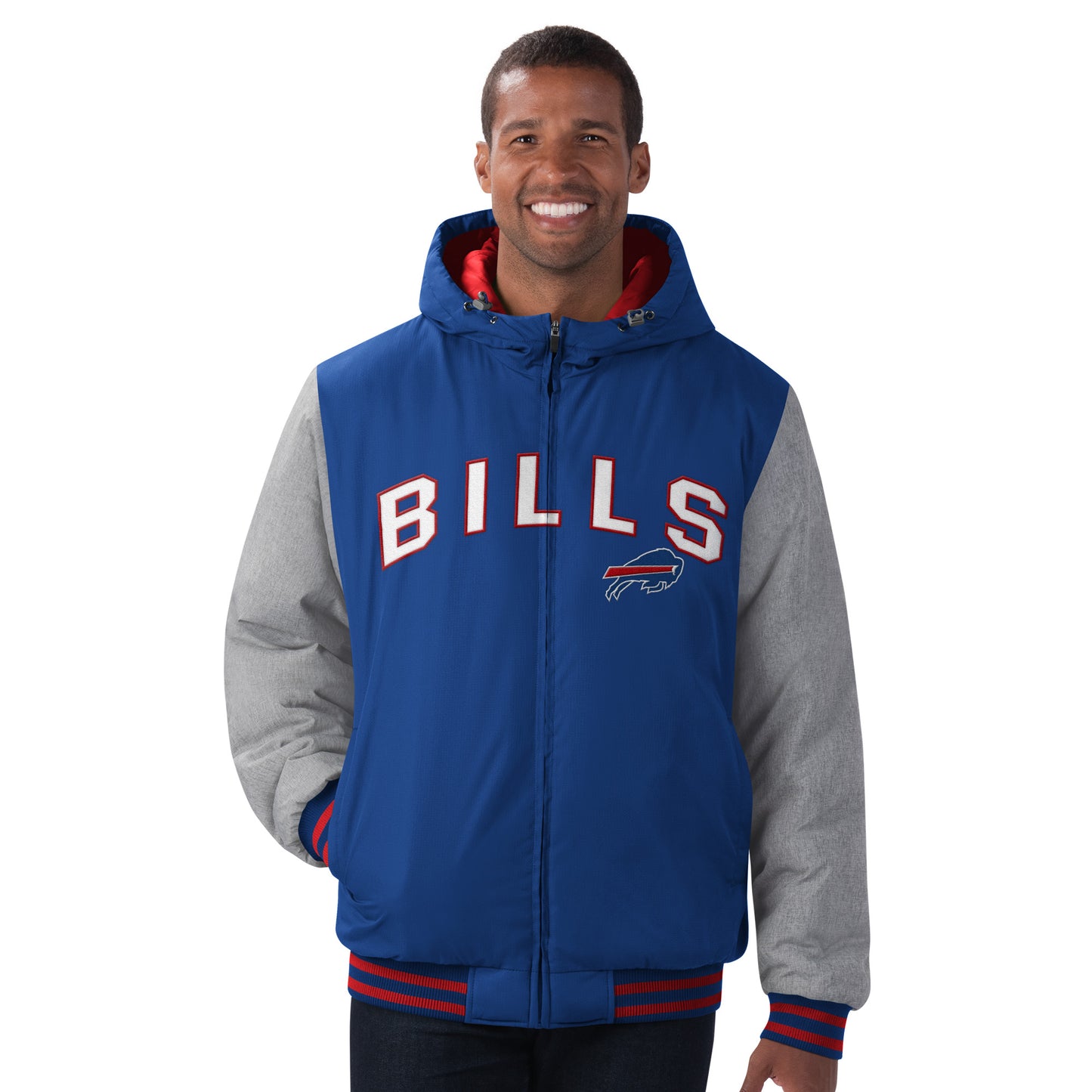 Buffalo Bills G-III Cold Front Hooded Jacket