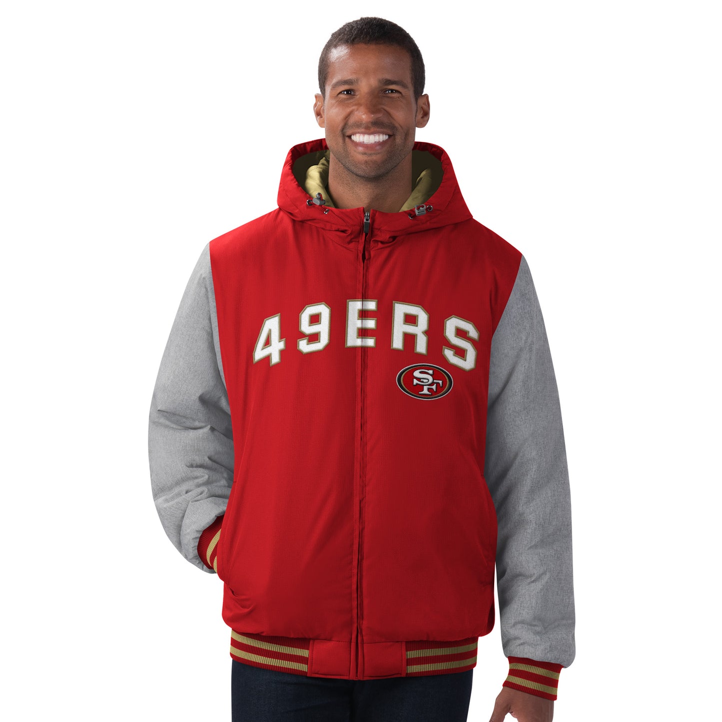 San Francisco 49ers G-III Cold Front Hooded Jacket