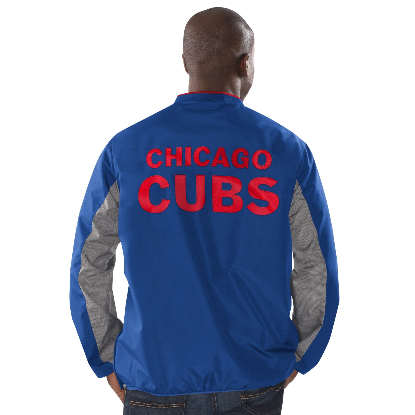 Chicago Cubs G-III Sports by Carl Banks Clutch Hitter Pull Over Jacket