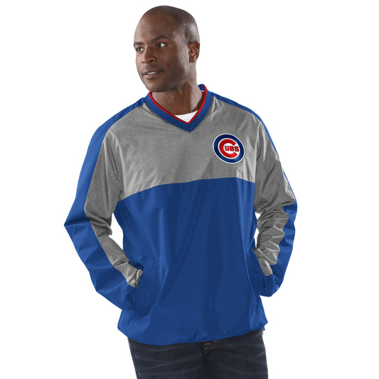 Chicago Cubs G-III Sports by Carl Banks Clutch Hitter Pull Over Jacket