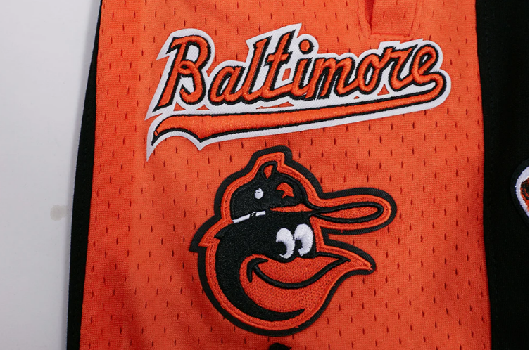Baltimore Orioles Retro Classic Pro Stanadard Men's Shorts- Angry Bird