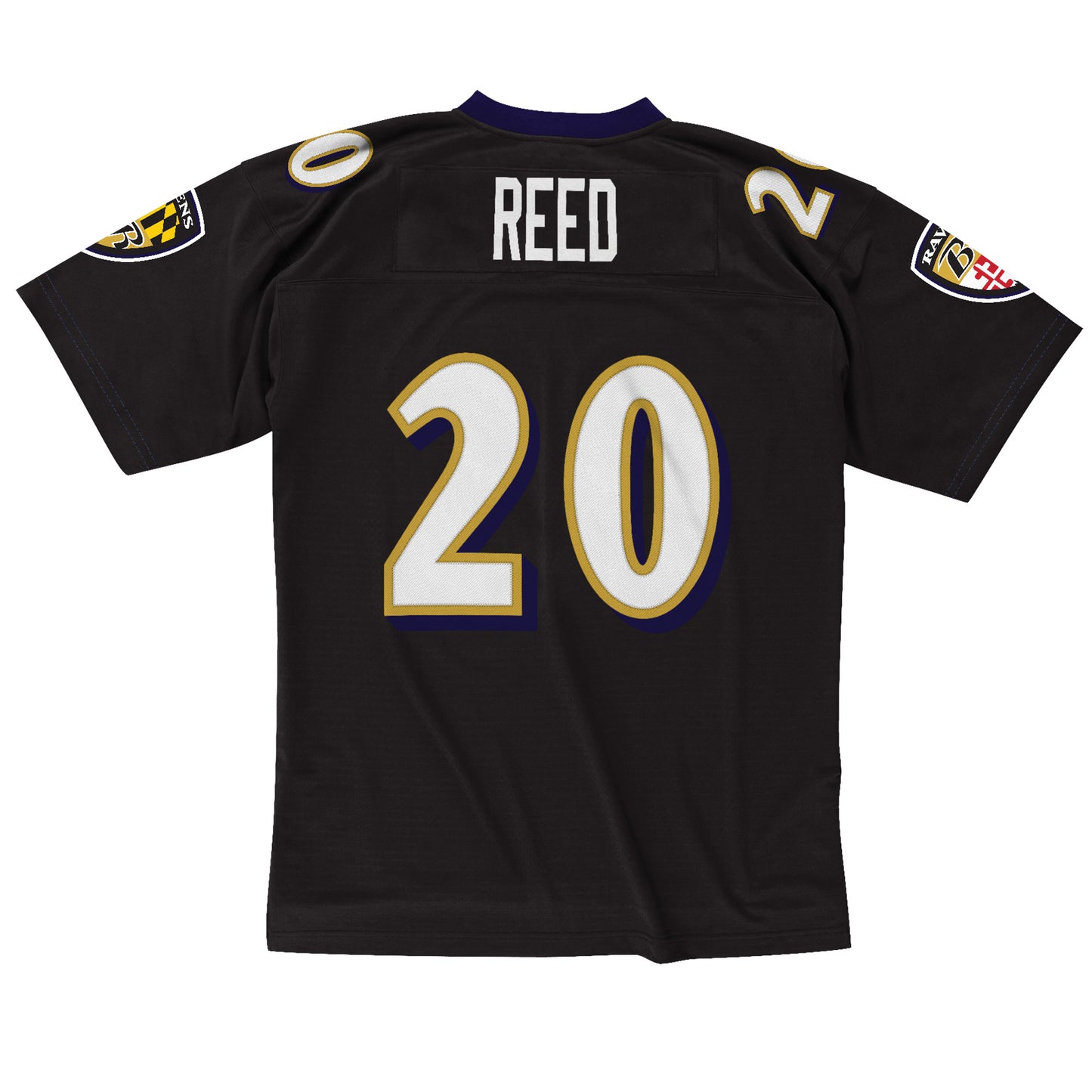 Ed Reed  Baltimore Ravens Mitchell & Ness Hall of Fame 2004 Legacy Black Jersey