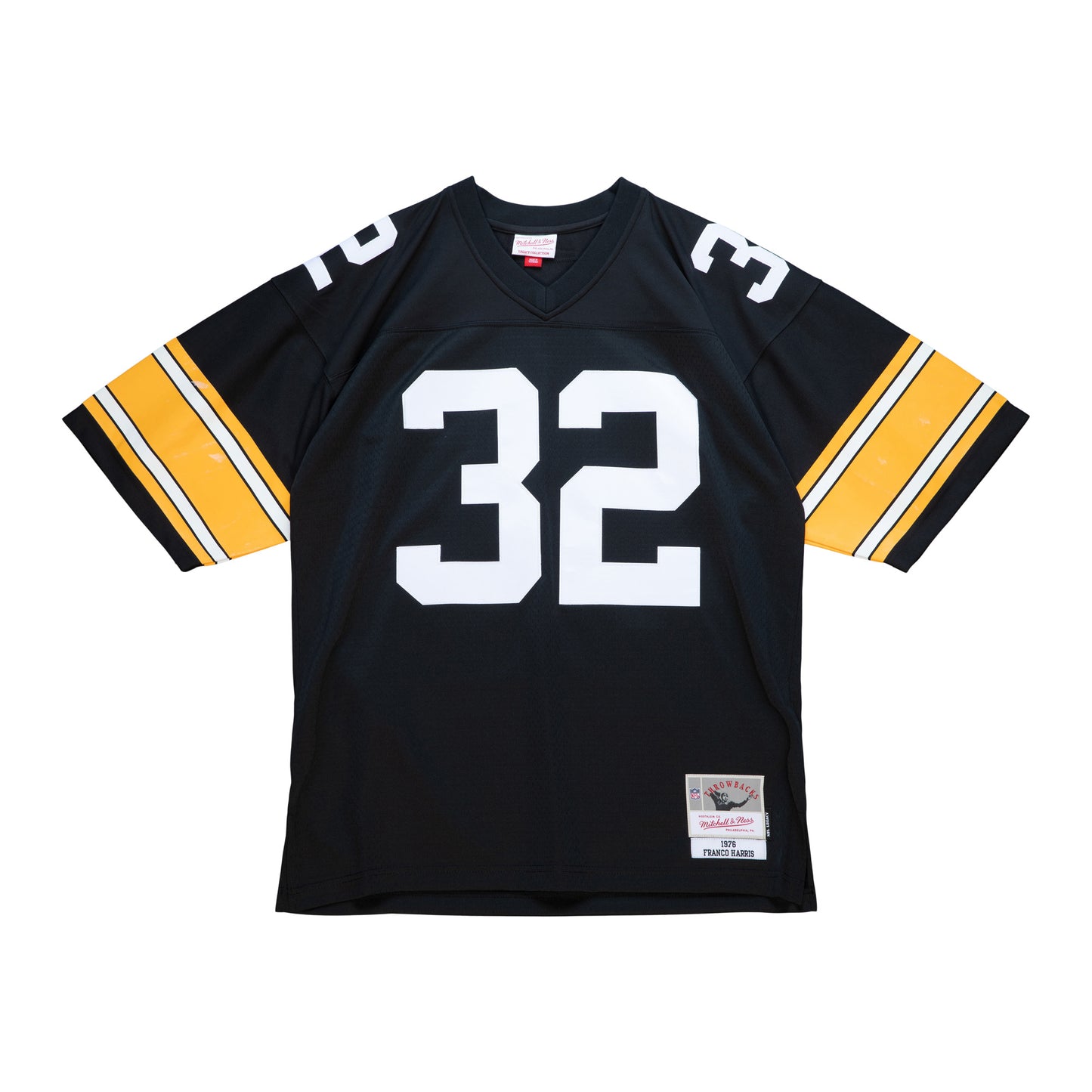 Pittsburgh Steelers Mitchell & Ness Franco Harris #32 1967 Black Legacy Jersey