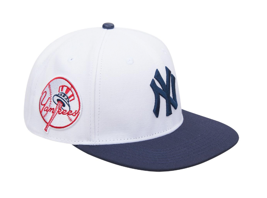 New York Yankees Pro Standard Classic logo Snapback- White