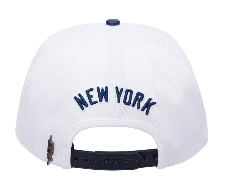 New York Yankees Pro Standard Classic logo Snapback- White