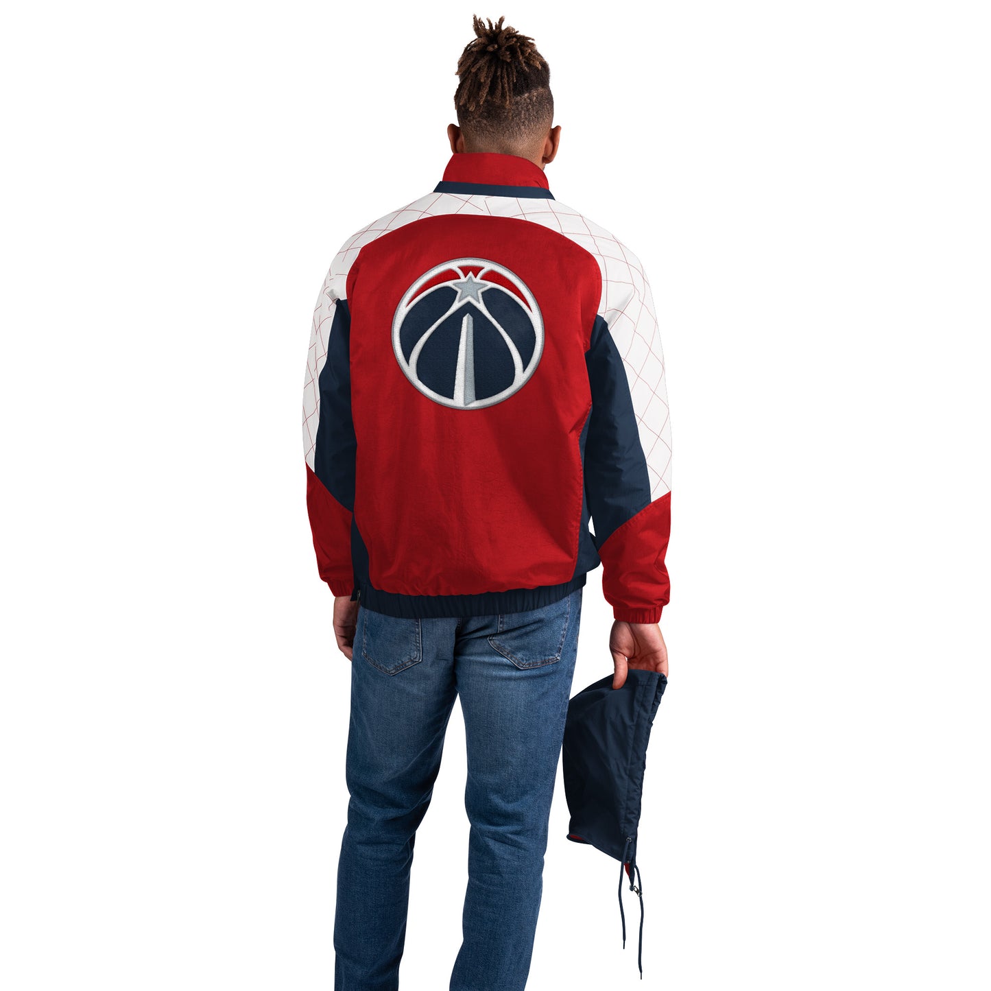 Washington Wizards Starter Body Check 1/2 Zip Pullover Men's Jacket