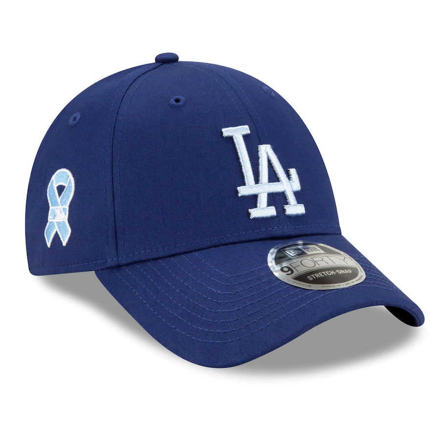 Los Angeles Dodgers New Era Father's Day 9FORTY Adjustable Hat - Royal