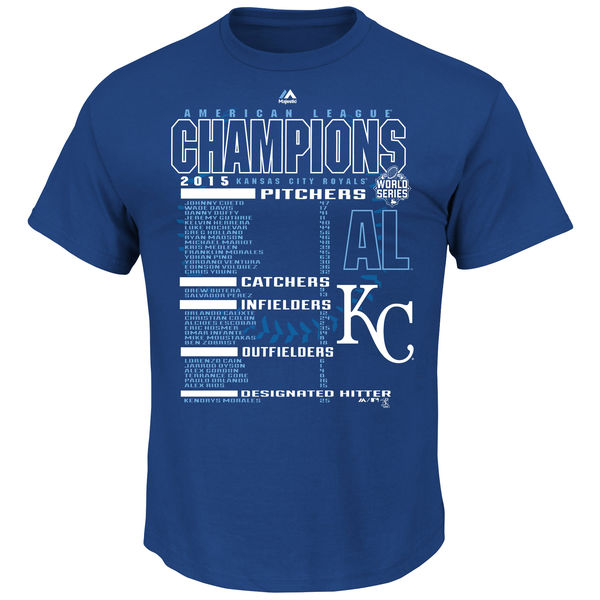 Kansas City Royals Majestic 2015 The Finest T-Shirt By Majestic