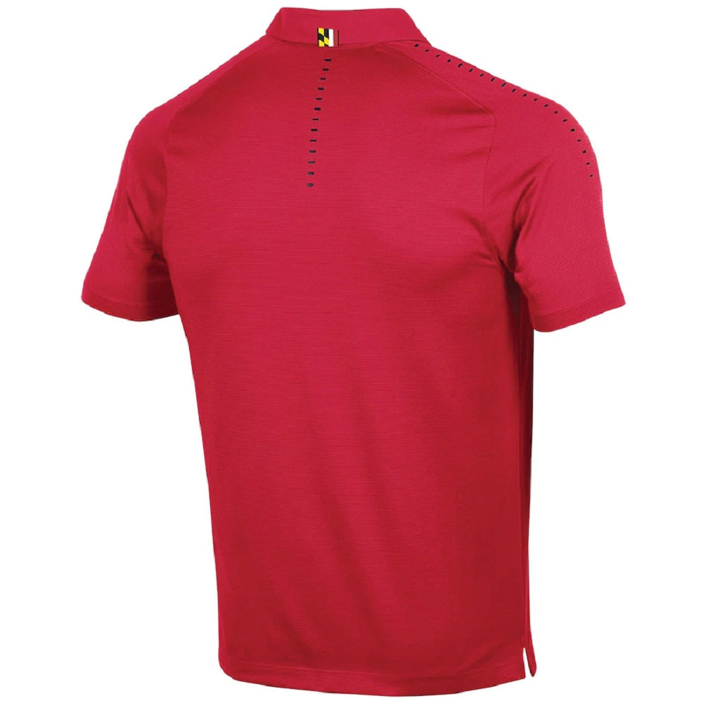 Maryland Terrapins Under Armour Coaches Sideline Performance Polo - Red