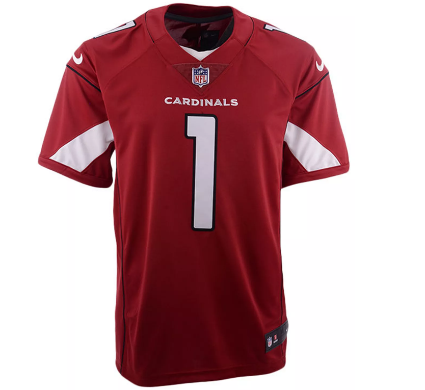 Arizona Cardinals Nike #1 Kyler Murray Vapor Limited Jersey - Red