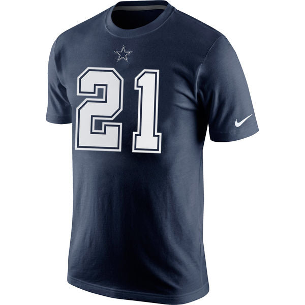 Dallas Cowboys Nike #21 Ezekiel Elliott Pride  Player Star T-shirts