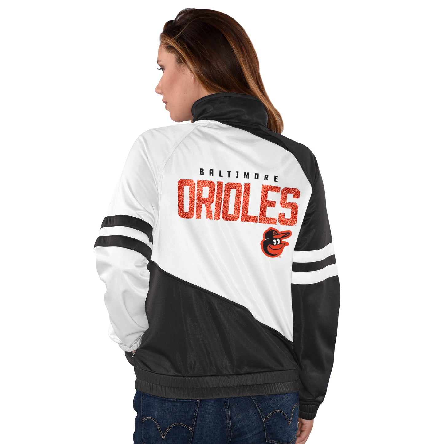 Baltimore Orioles G-III 4Her by Carl Banks Women's Perfect Pitch Track Jacket